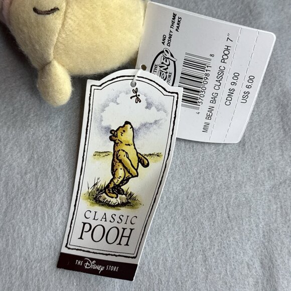 Classic Winnie The Pooh Collection Piglet Eeyore Tigger Disney Store Stuffed Toy - Picture 13 of 16